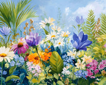 Cargar imagen en el visor de la galería, Diamond Painting - Campo de Flores Coloridas