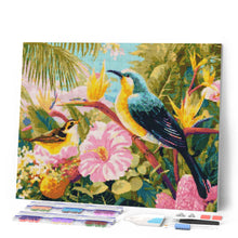 Cargar imagen en el visor de la galería, Diamond Painting - Aves de Jardín Tropical
