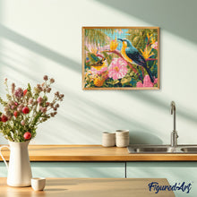 Cargar imagen en el visor de la galería, Diamond Painting - Aves de Jardín Tropical