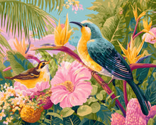 Cargar imagen en el visor de la galería, Diamond Painting - Aves de Jardín Tropical