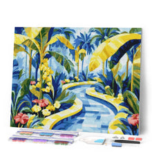 Cargar imagen en el visor de la galería, Diamond Painting - Sendero de Jardín Tropical