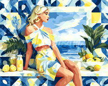 Cargar imagen en el visor de la galería, Diamond Painting - Mujer con Limón