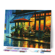 Cargar imagen en el visor de la galería, Diamond Painting - Rincón de Café Lluvioso