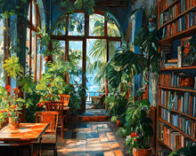 Cargar imagen en el visor de la galería, Diamond Painting - Biblioteca en el Invernadero