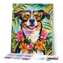 Cargar imagen en el visor de la galería, Diamond Painting - Perro de Vacaciones