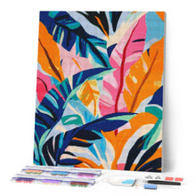 Cargar imagen en el visor de la galería, Diamond Painting - Hojas de Plátano Coloridas