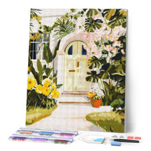 Cargar imagen en el visor de la galería, Diamond Painting - Puerta de Flores