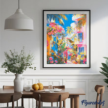 Cargar imagen en el visor de la galería, Diamond Painting - Barrio Tropical