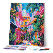 Cargar imagen en el visor de la galería, Diamond Painting - Barrio Colorido