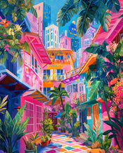 Cargar imagen en el visor de la galería, Diamond Painting - Barrio Colorido