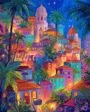 Cargar imagen en el visor de la galería, Diamond Painting - Pueblo Tropical de Ensueño