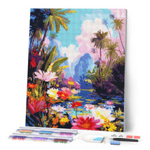 Cargar imagen en el visor de la galería, Diamond Painting - Lago Tropical
