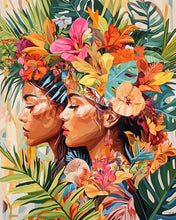 Cargar imagen en el visor de la galería, Diamond Painting - Hermanas Tropicales