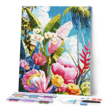 Cargar imagen en el visor de la galería, Diamond Painting - Jardín Tropical Colorido