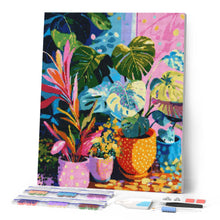 Cargar imagen en el visor de la galería, Diamond Painting - Rincón de Plantas de Interior