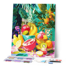 Cargar imagen en el visor de la galería, Diamond Painting - Mesa de Frutas Tropicales