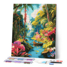Cargar imagen en el visor de la galería, Diamond Painting - Paseo Tropical en Barco