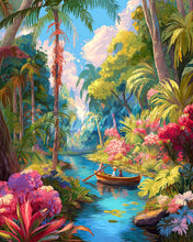 Cargar imagen en el visor de la galería, Diamond Painting - Paseo Tropical en Barco
