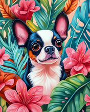 Cargar imagen en el visor de la galería, Diamond Painting - Cachorro Tropical
