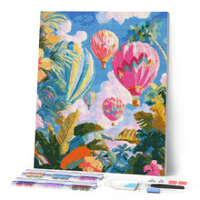 Cargar imagen en el visor de la galería, Diamond Painting - Globos en el Cielo de la Selva