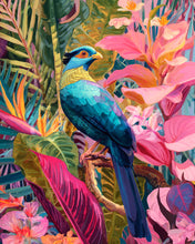 Cargar imagen en el visor de la galería, Diamond Painting - Pájaro Azul Tropical