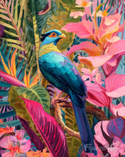 Cargar imagen en el visor de la galería, Diamond Painting - Pájaro Azul Tropical