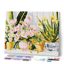 Cargar imagen en el visor de la galería, Diamond Painting - Pastel Macetas