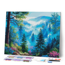 Cargar imagen en el visor de la galería, Diamond Painting - Valle Neblinoso de Pinos