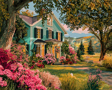 Cargar imagen en el visor de la galería, Diamond Painting - Porche del Jardín en Flor