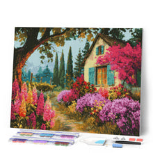 Cargar imagen en el visor de la galería, Diamond Painting - Jardín Delantero Vivo