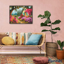 Cargar imagen en el visor de la galería, Diamond Painting - Jardín Delantero Vivo
