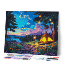 Cargar imagen en el visor de la galería, Diamond Painting - Noche de Camping Estrellada