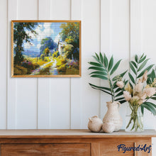 Cargar imagen en el visor de la galería, Diamond Painting - Camino Rural en Flor