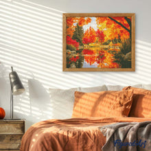 Cargar imagen en el visor de la galería, Diamond Painting - Árboles Dorados del Otoño