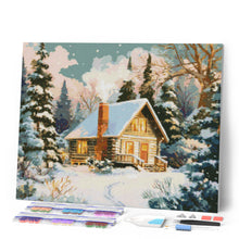 Cargar imagen en el visor de la galería, Diamond Painting - Cabaña de Invierno