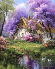 Cargar imagen en el visor de la galería, Diamond Painting - Cabaña Jacaranda