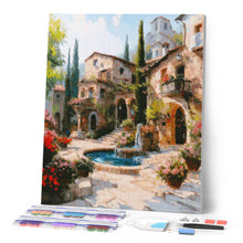 Cargar imagen en el visor de la galería, Diamond Painting - Villa Mediterránea