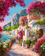 Cargar imagen en el visor de la galería, Diamond Painting - Calle Florida de Capri