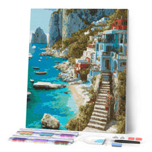 Cargar imagen en el visor de la galería, Diamond Painting - Paraíso en el Acantilado