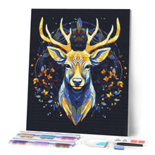 Cargar imagen en el visor de la galería, Diamond Painting - Reno Majestuoso 40x50cm con bastidor montado