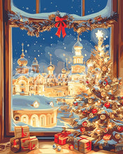 Cargar imagen en el visor de la galería, Diamond Painting - Brillo de Nochebuena
