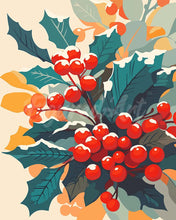 Cargar imagen en el visor de la galería, Diamond Painting - Acebo Nevado