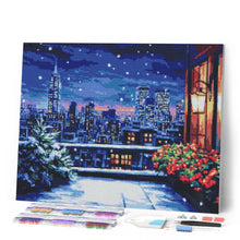Cargar imagen en el visor de la galería, Diamond Painting - Balcón Invernal
