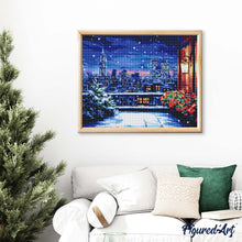 Cargar imagen en el visor de la galería, Diamond Painting - Balcón Invernal