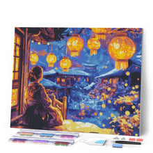 Cargar imagen en el visor de la galería, Diamond Painting - Noche del Festival de Faroles