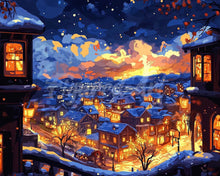Cargar imagen en el visor de la galería, Diamond Painting - Noche Invernal Iluminada
