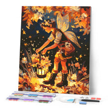 Cargar imagen en el visor de la galería, Diamond Painting - Hada linda de otoño