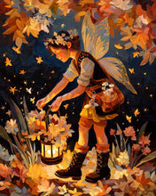 Cargar imagen en el visor de la galería, Diamond Painting - Hada linda de otoño