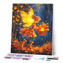Cargar imagen en el visor de la galería, Diamond Painting - El hada recolectora de hojas