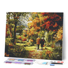 Cargar imagen en el visor de la galería, Diamond Painting - Amor eterno en otoño